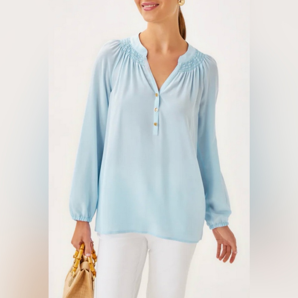 Lilly Pulitzer Elsa Blouse.  New.  Large